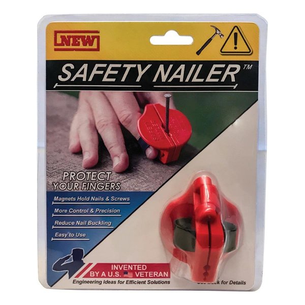 Safety Nailer 2 in. ABS Plastic Nail Starter - Red SA7108